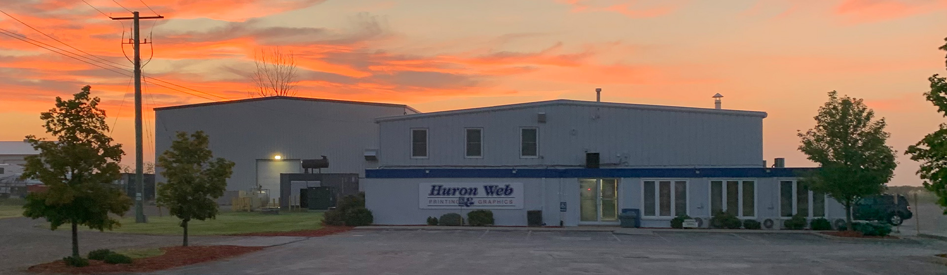 Header image of Huron Web Building